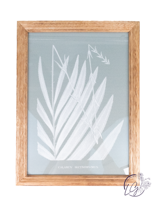 Framed Painting - Leaves