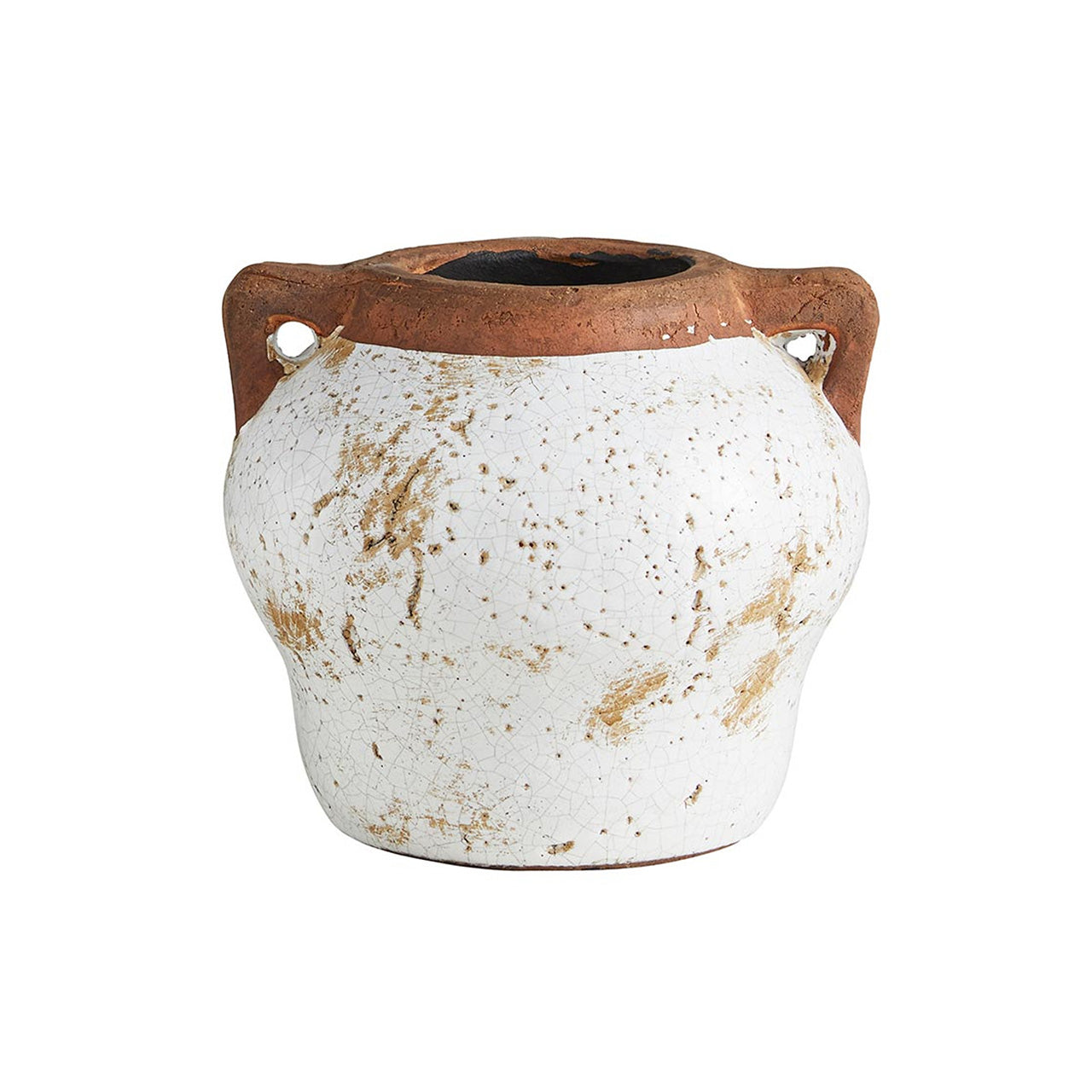 Ceramic Pot with Two Handles - Small