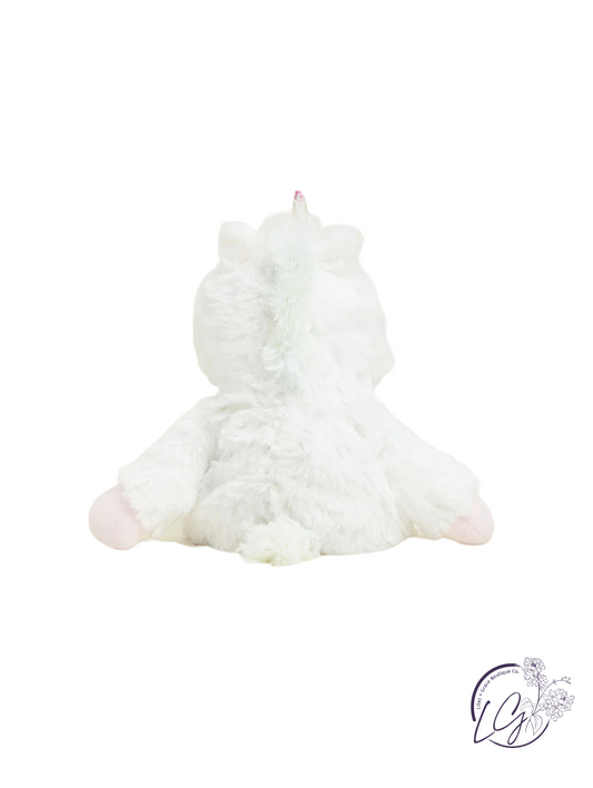 White Unicorn Warmies Junior