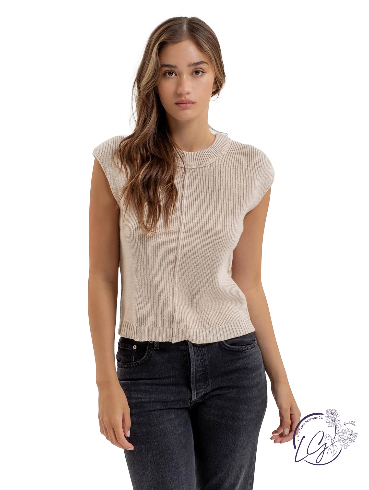 Still Mornings Sweater Knit Tank