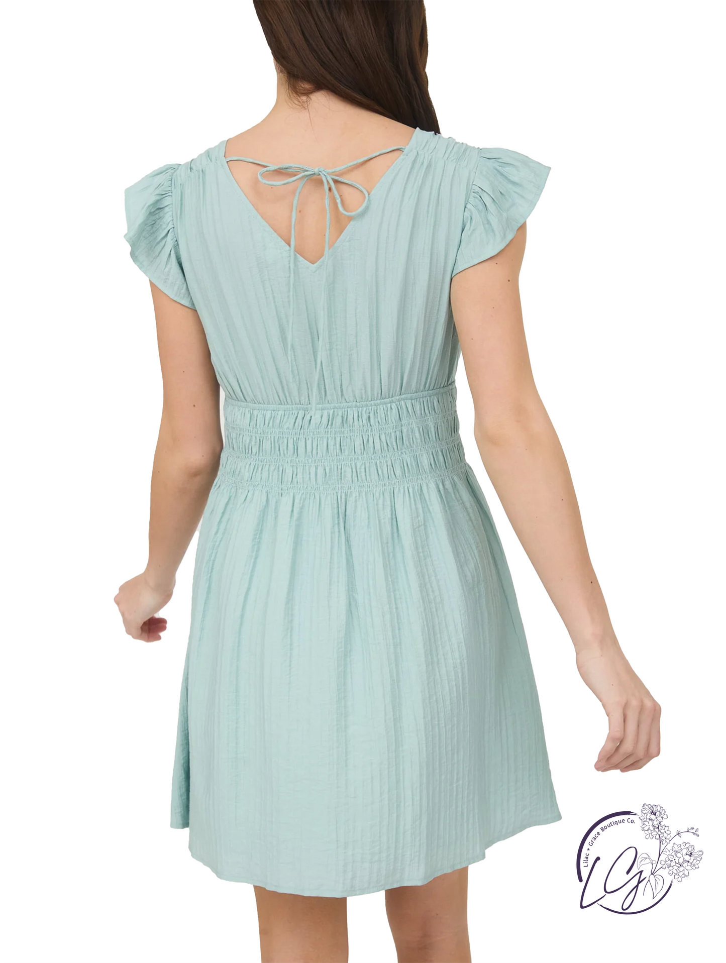 Light Stirred Mini Dress