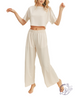 Coastal Charm Wide Leg Pants