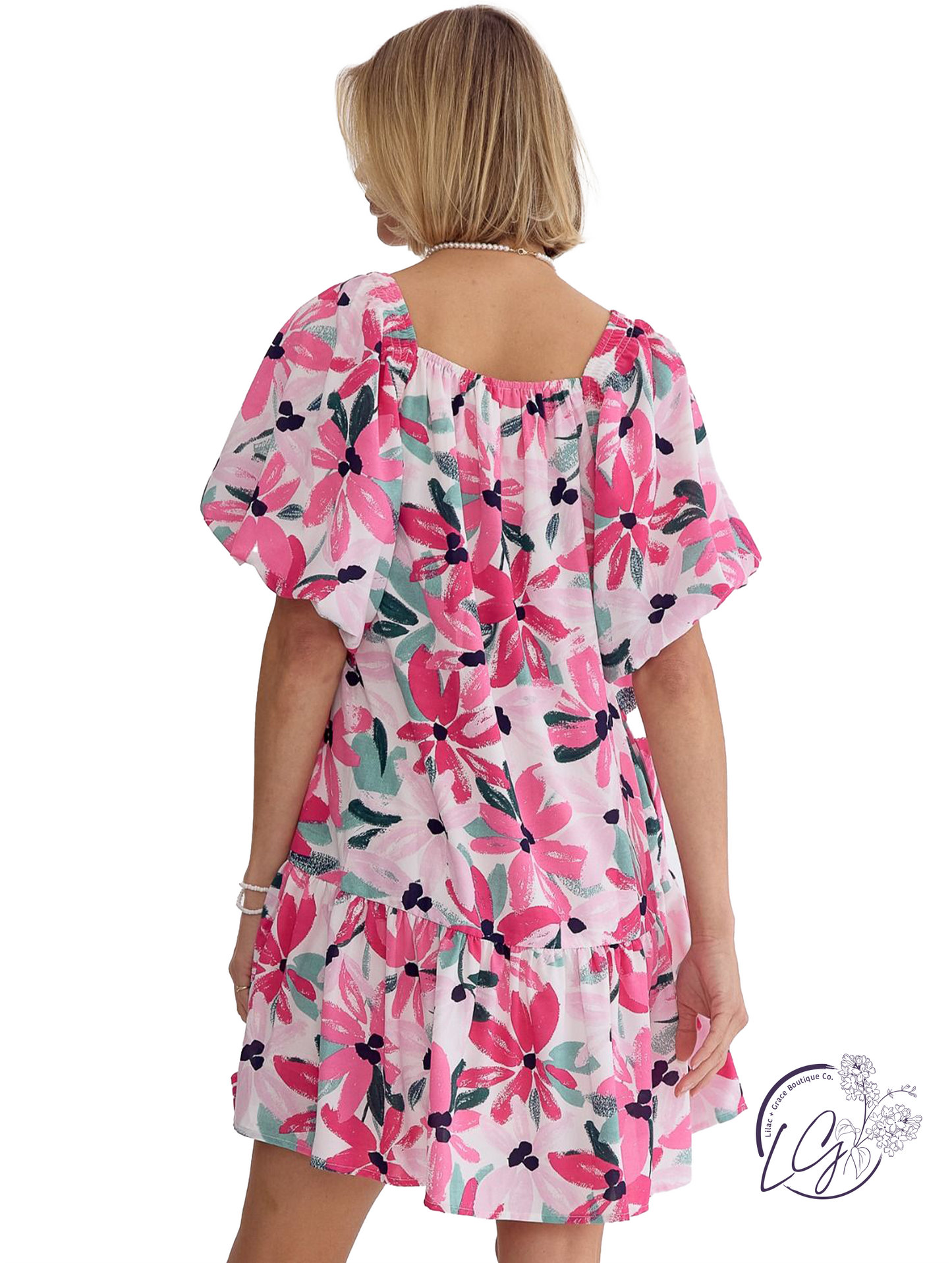 Edges In Green Mini Dress