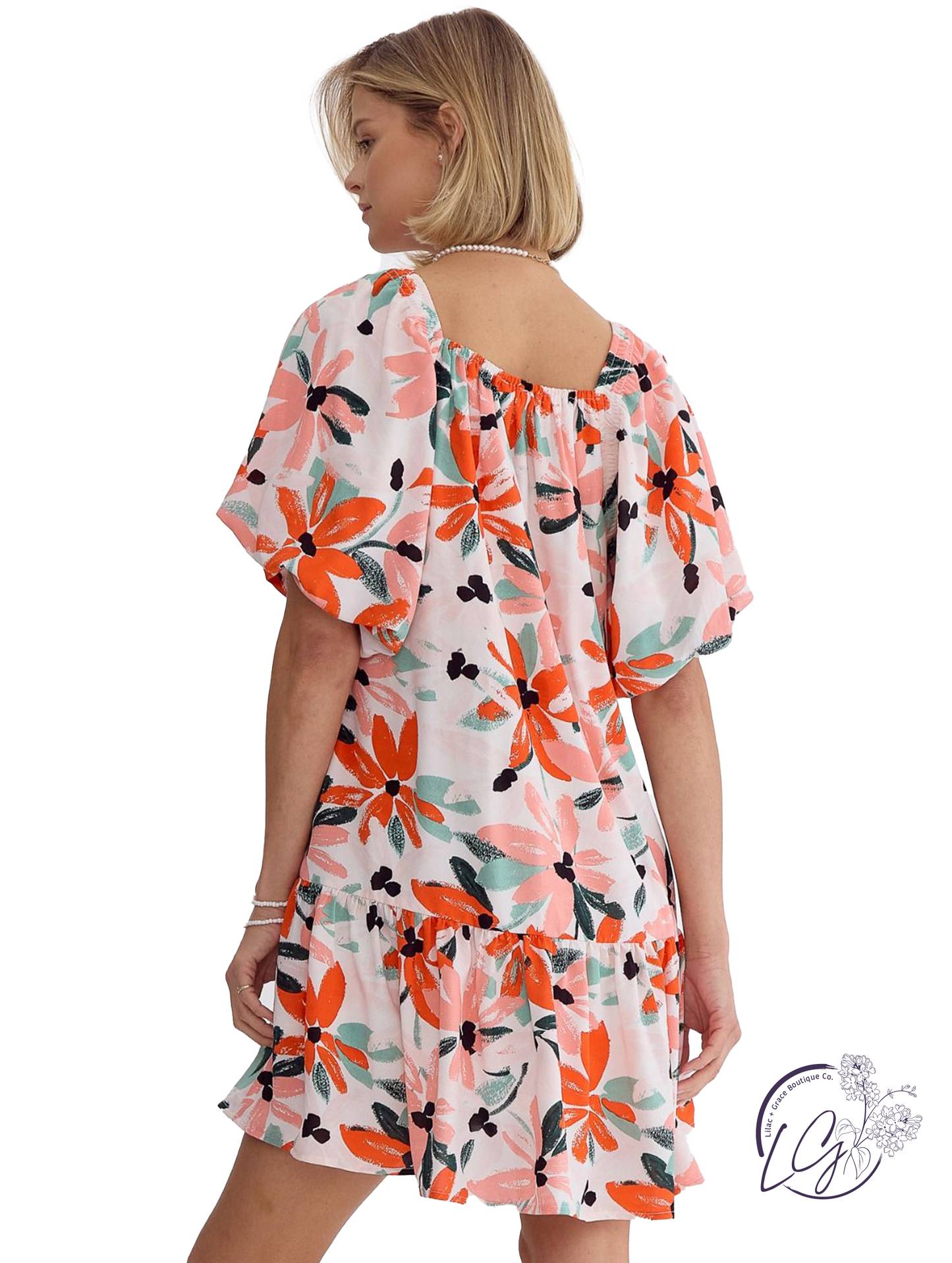 Edges In Green Mini Dress