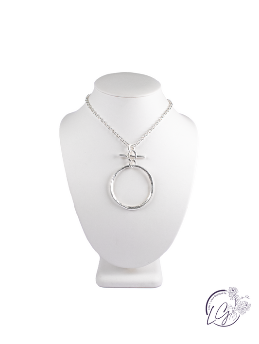 Brilliance Hoop Necklace