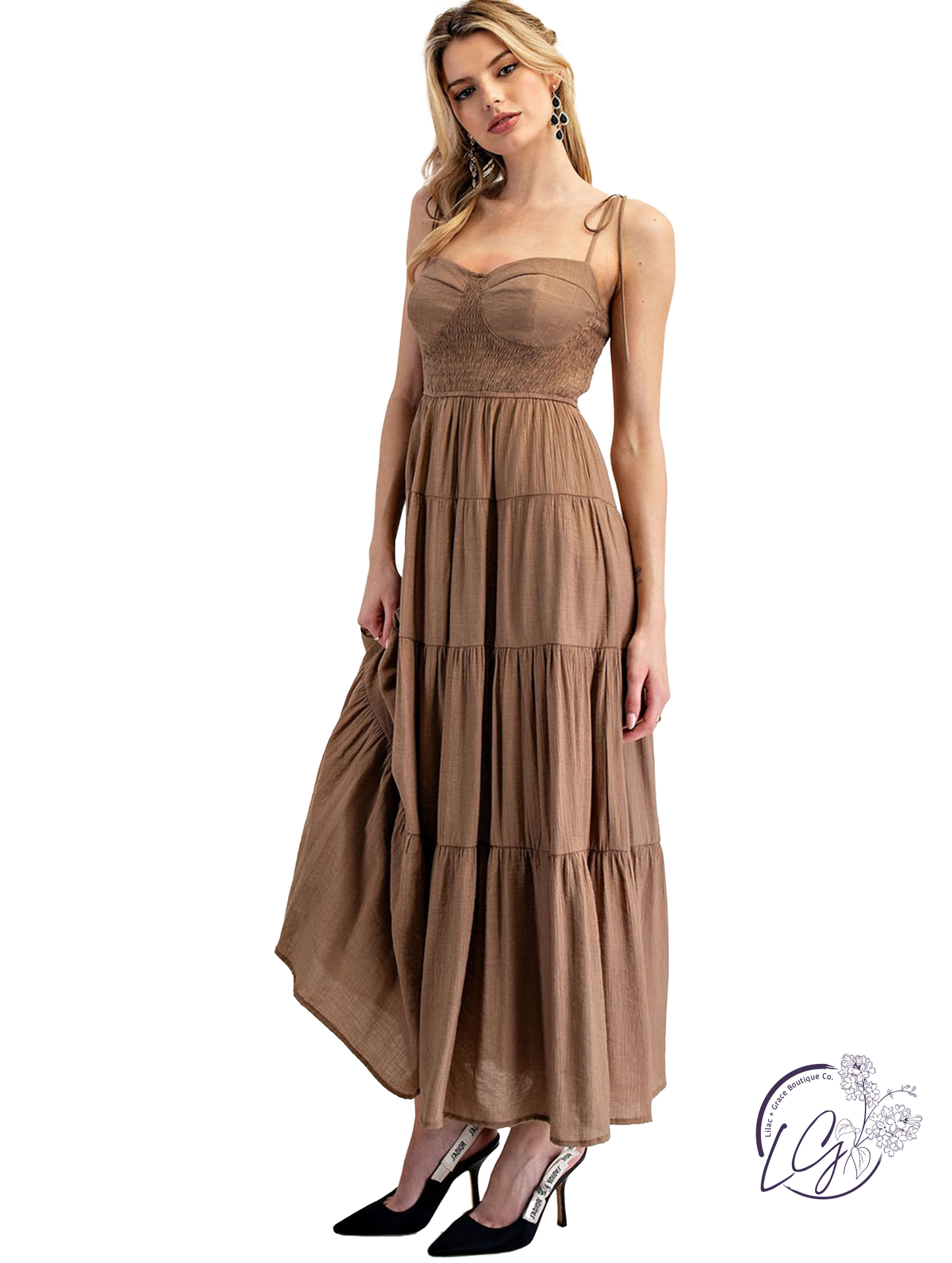 Traveling Air Maxi Dress