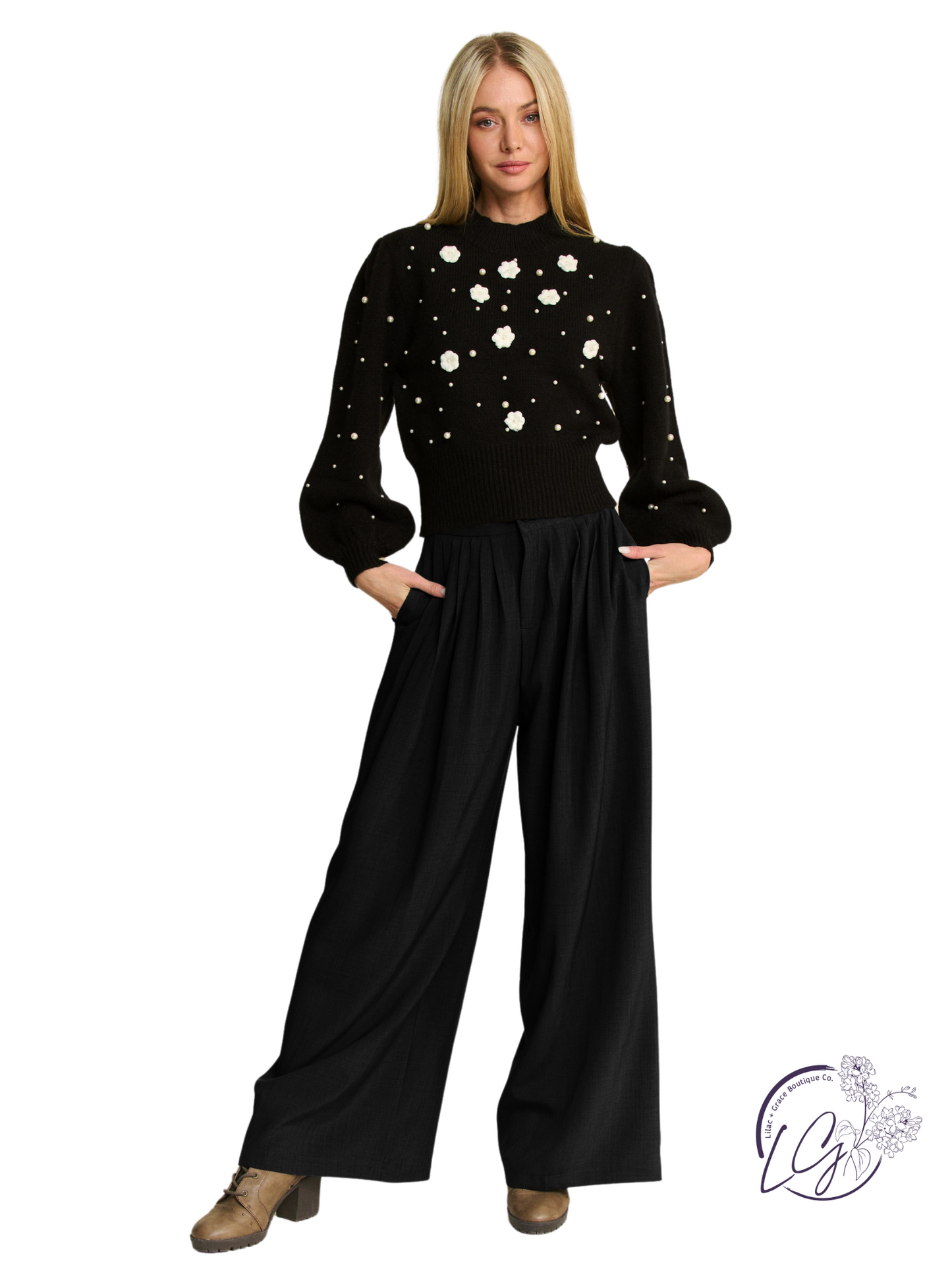 Soft As Noon Wide Leg Pants