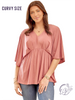 Curvy Mauve Dreamer Top