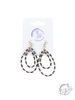 Double Teardrop Beaded Earring