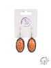 Prairie Stone Oval Earrings