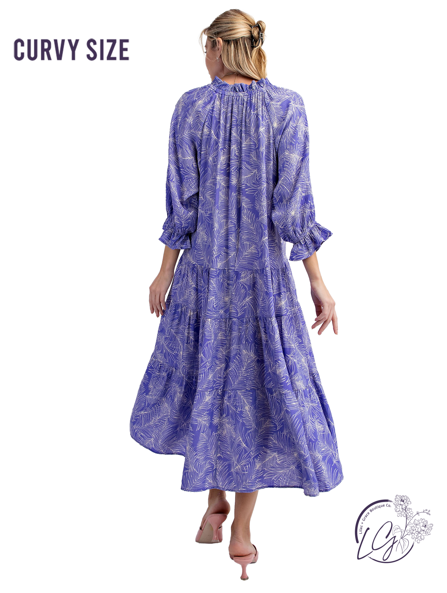 Curvy Feeling Pretty Good Maxi Dress