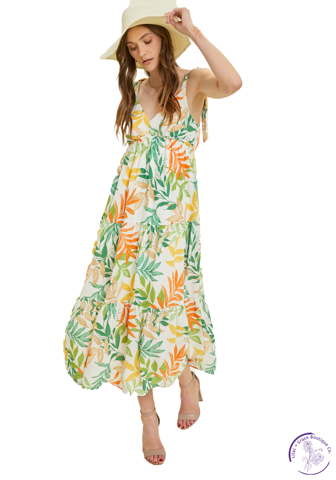 Caribbean Dream Midi Dress