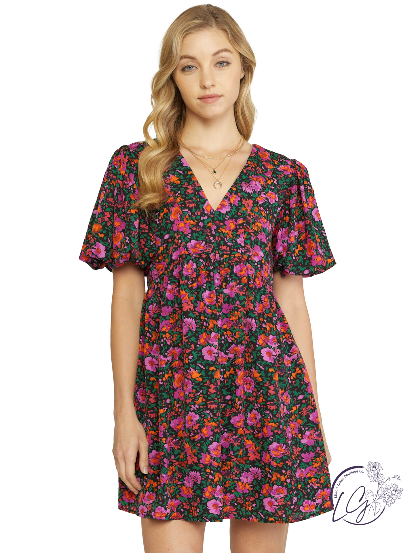 High Hopes Floral Dress