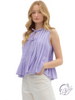 Glint Thread Sleeveless Top