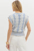 Brielle Cable Knit Sweater Vest