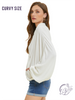Curvy Drift Away Dolman Pullover