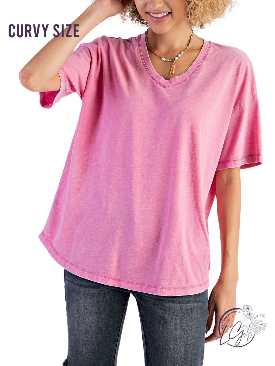 Curvy Casual Cool Knit Top