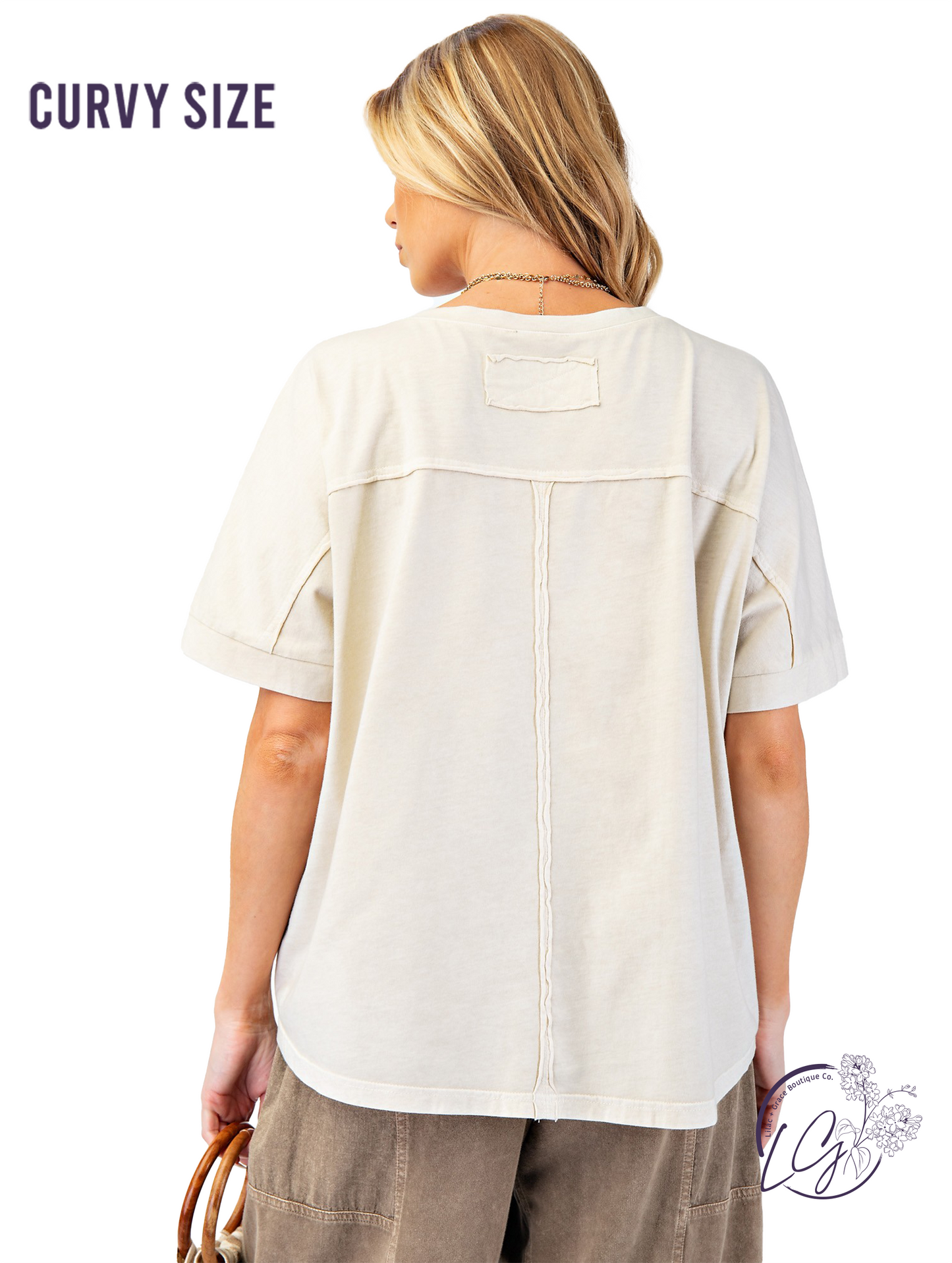 Curvy Rust and Reverie Top