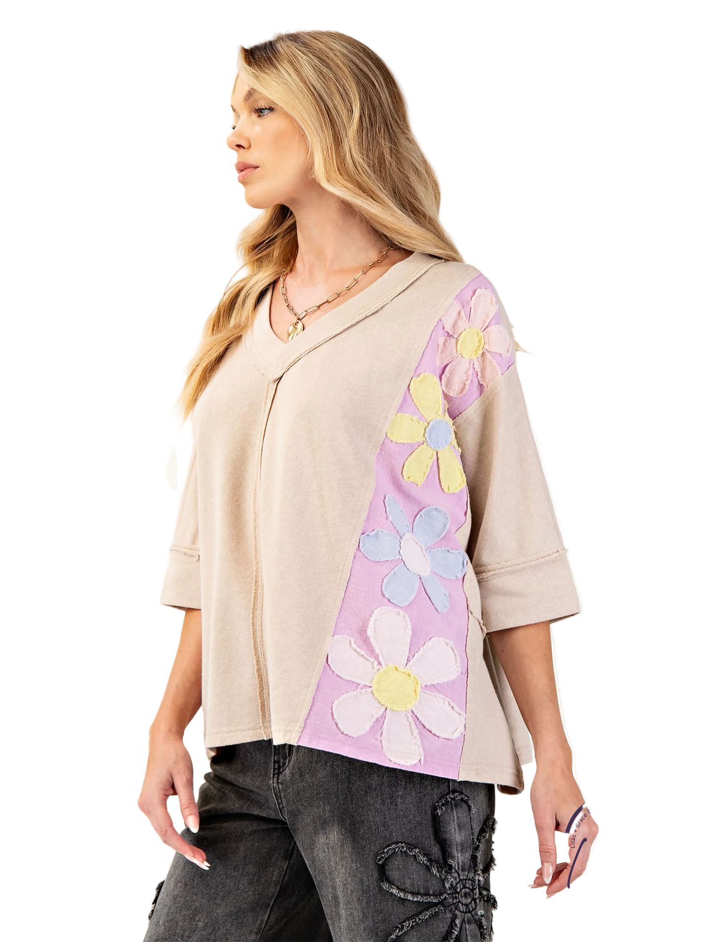 Trailside Daisy Drift Pullover