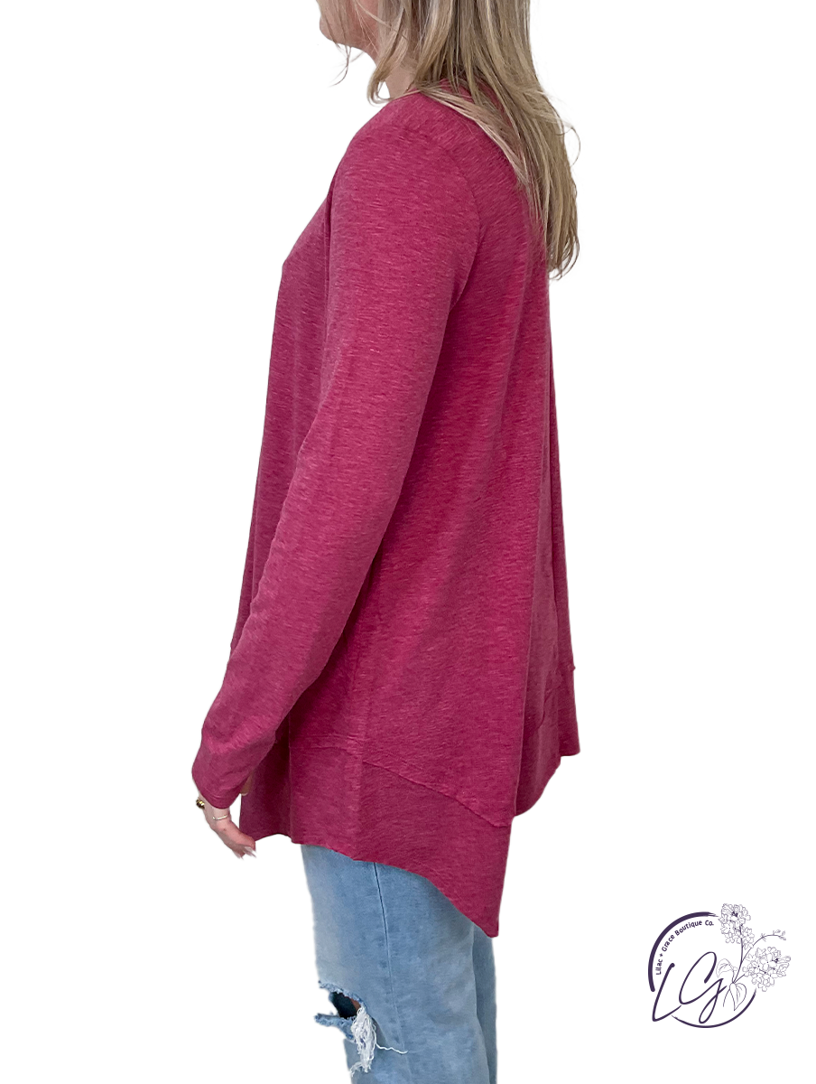 Jump In Long Sleeve Top