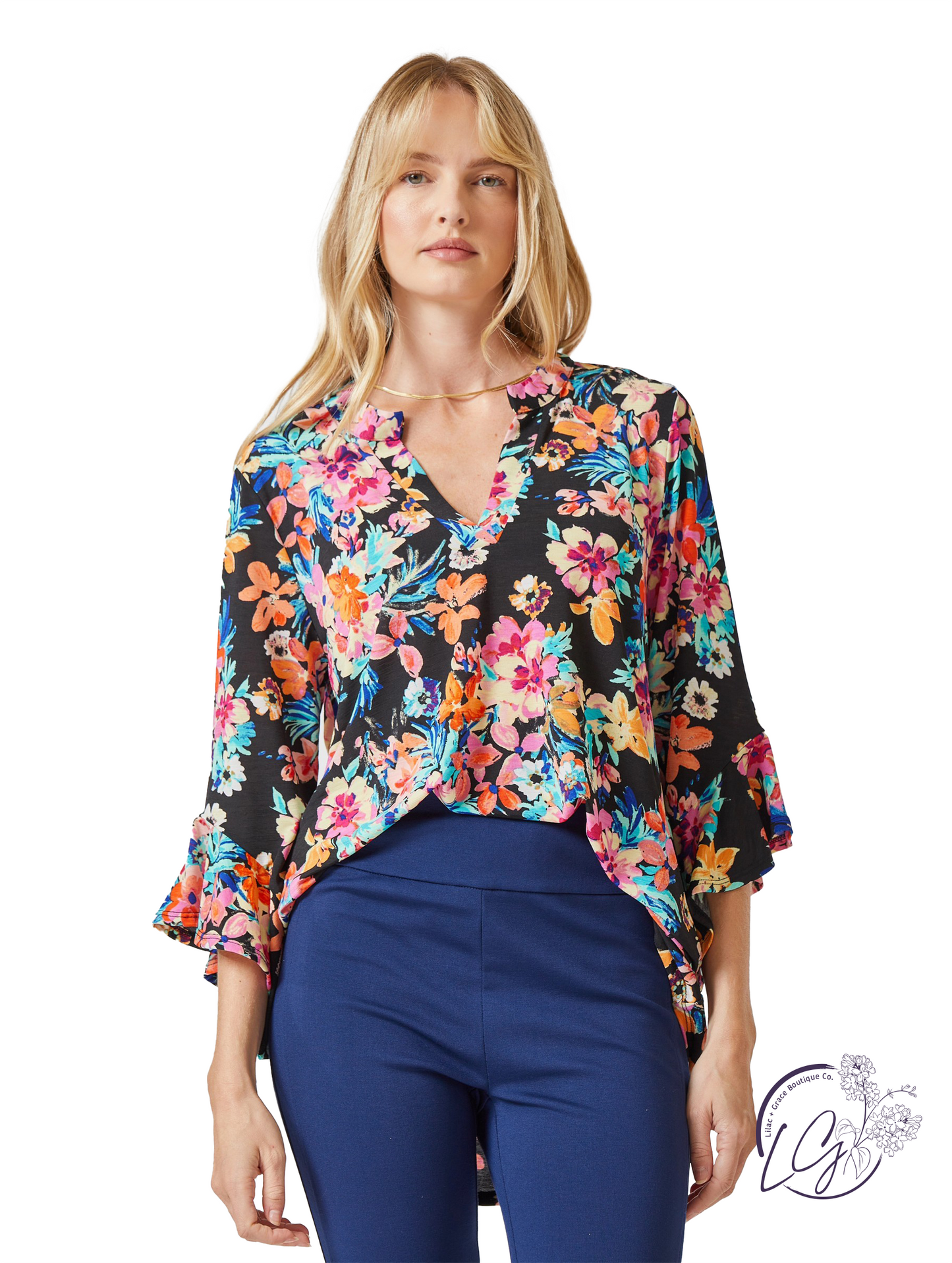 Floral Faith Blouse