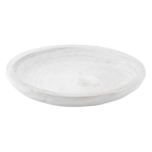 Wood Bowl - White