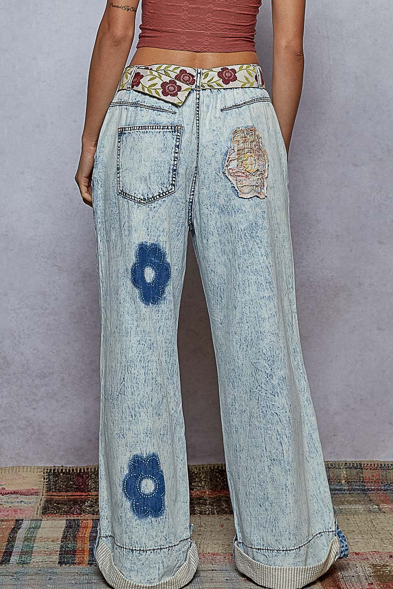 Vintage Blossom Denim