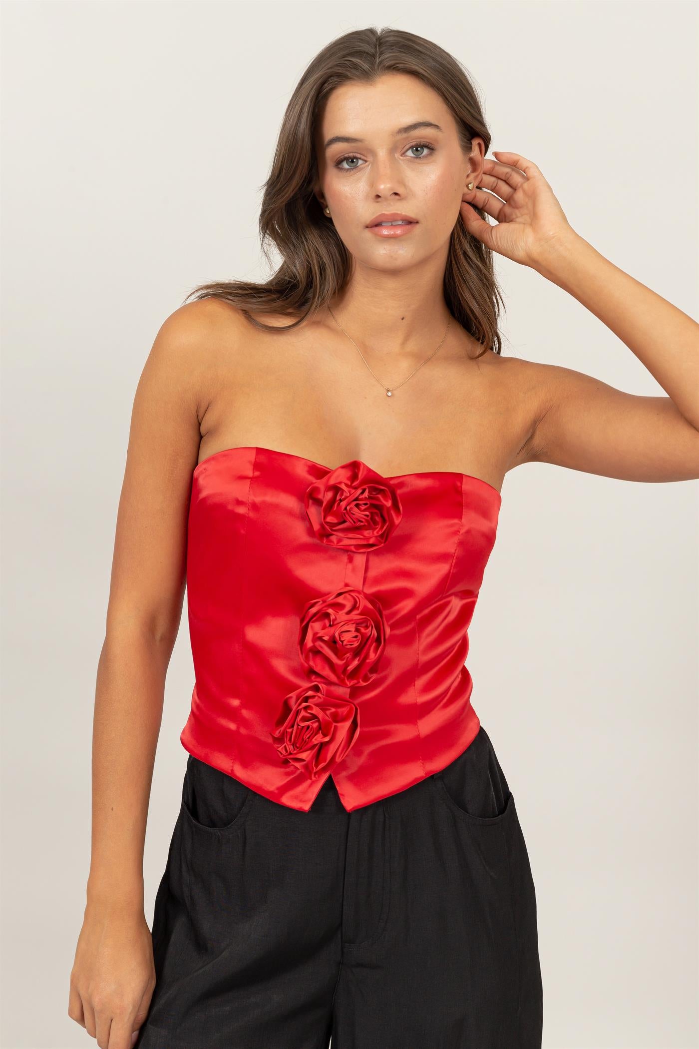 Rosette Charm Corset