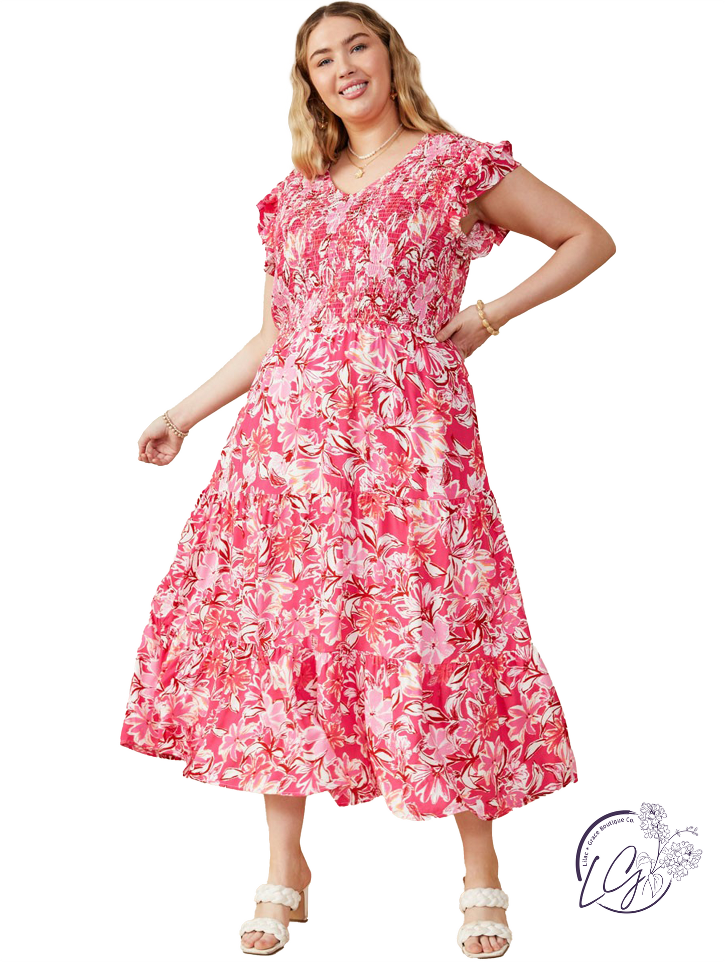 Curvy By The Sea Tank Dress