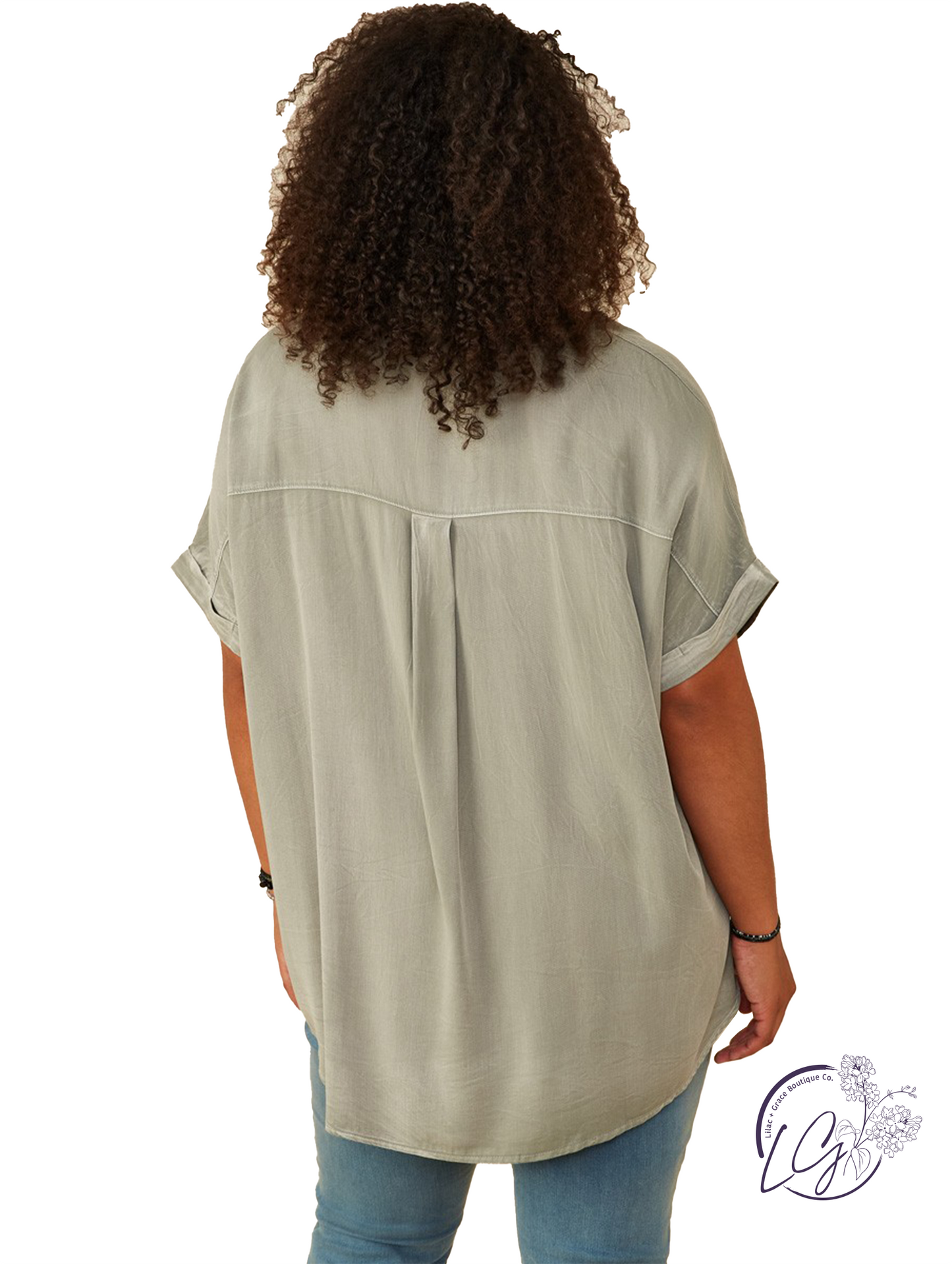 Curvy Nature's Symphony Safari Shirt