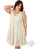 Curvy Seastone Tank Dress
