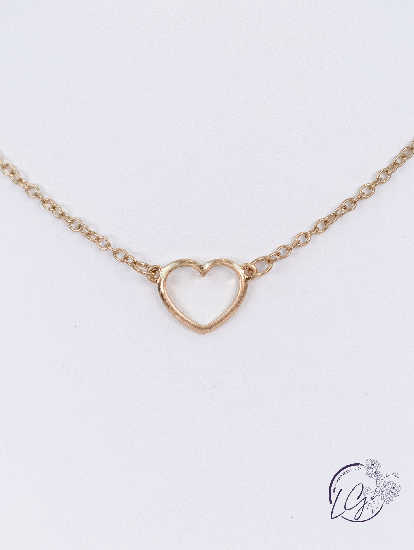 Heart Of Gold Necklace