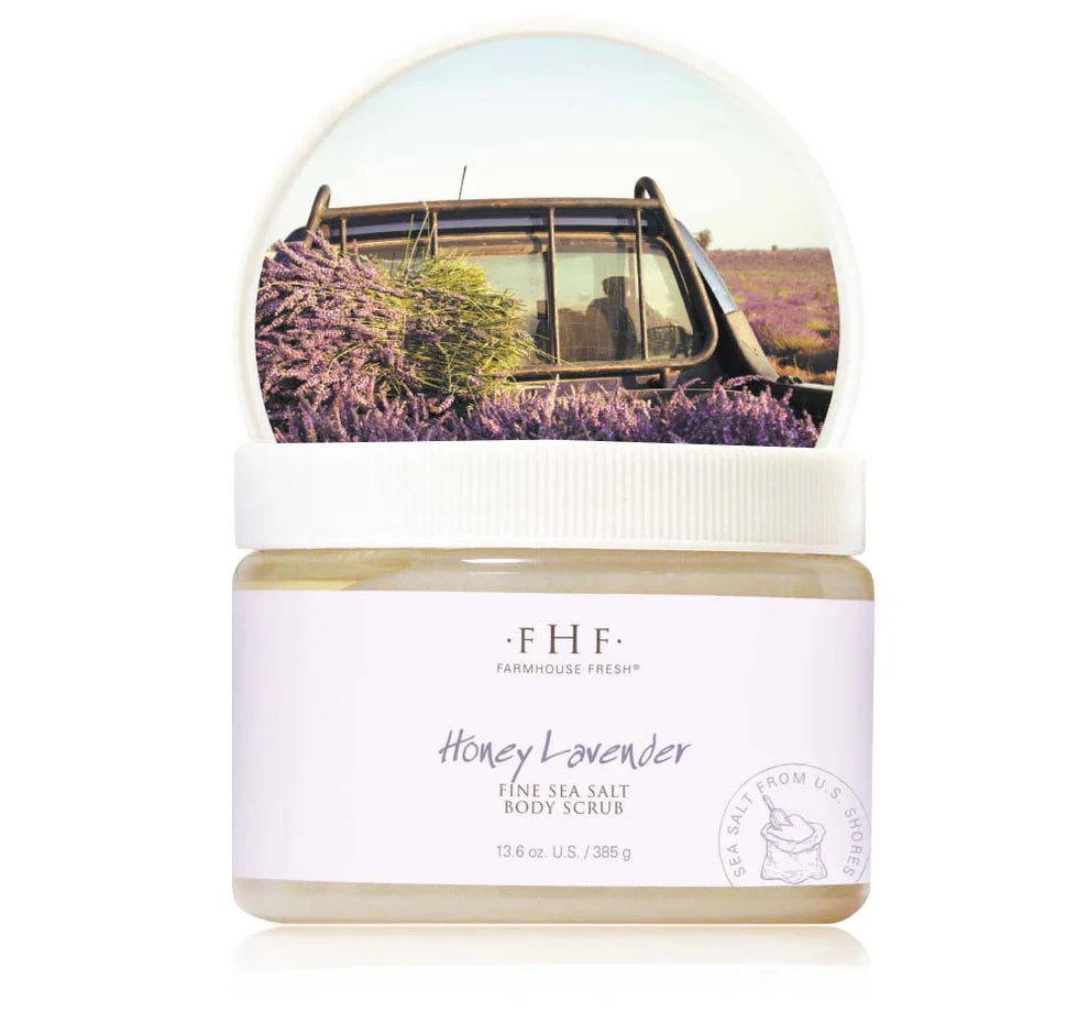 Honey Lavender Fine Sea Salt Body Polish