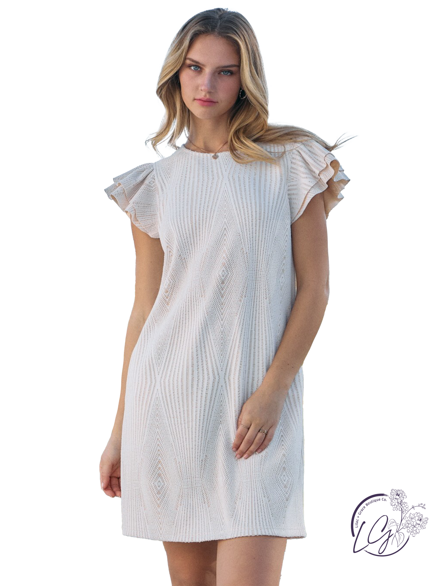 Timeless Lace Mini Dress