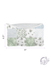 Waverly Patchwork Blue Quilted Makeup Bag