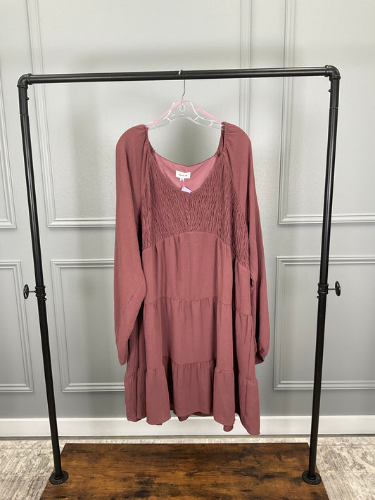 Curvy Whimsical Tiered Ruffle Flare Dress