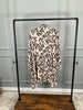 Curvy Looking at Leopard Draped Cardigan