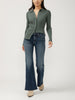 Opal Mid Rise Flare Leg Non-Distressed By Silver Jeans