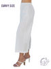 Curvy Coastal Winds Cropped Pants