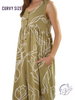 Curvy Golden Days Ahead Jumpsuit