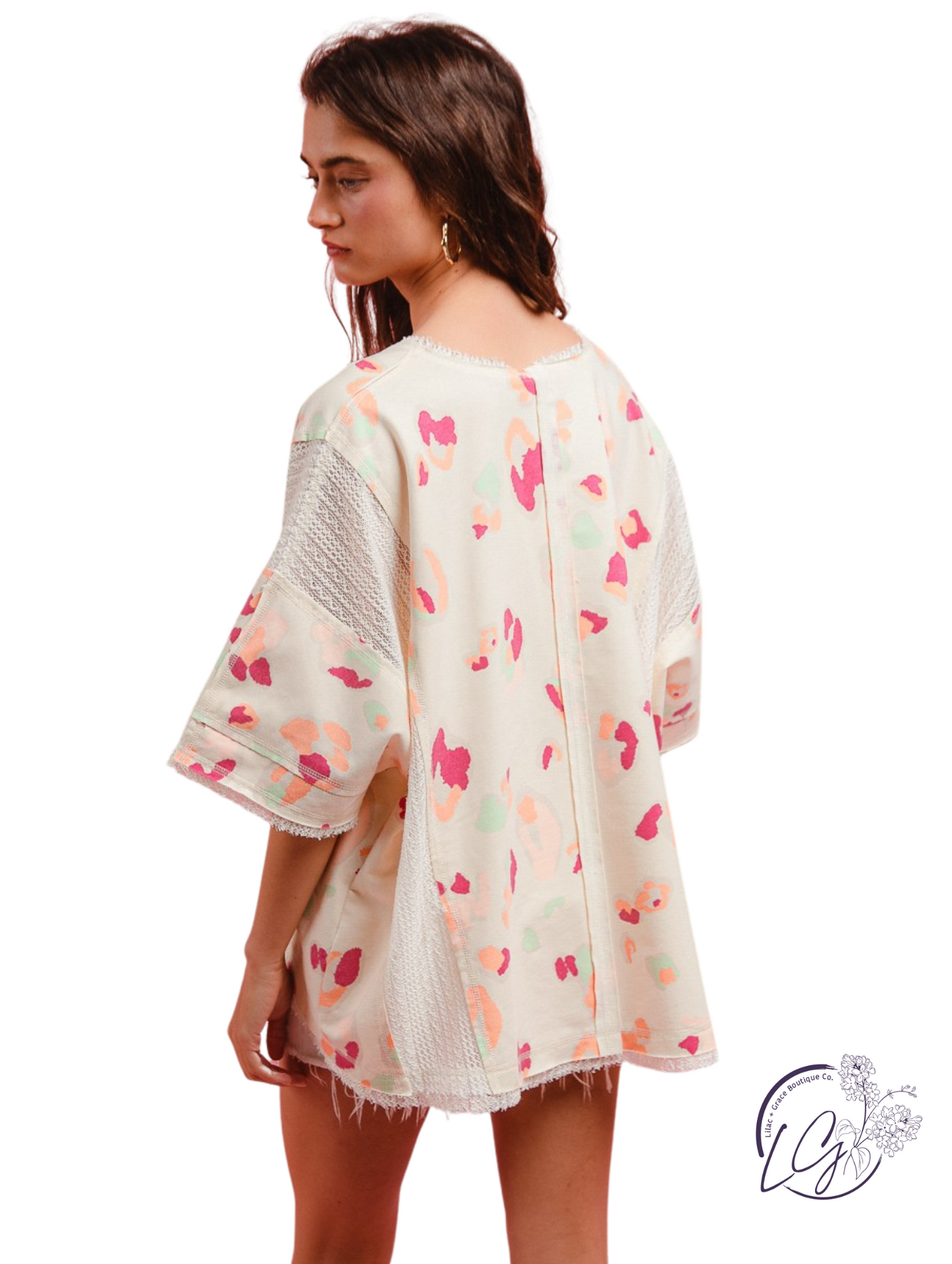 Velvet Smoke Leopard Top