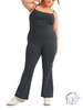 Curvy Groovy Flare Jumpsuit