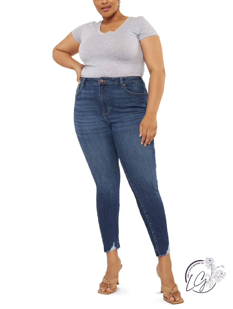 Curvy Cam High Rise Jeans By KanCan Curvy Cam High Rise Jeans By KanCan