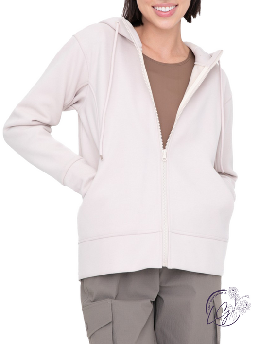 Chill Chic Fur-Lined Zip Hoodie