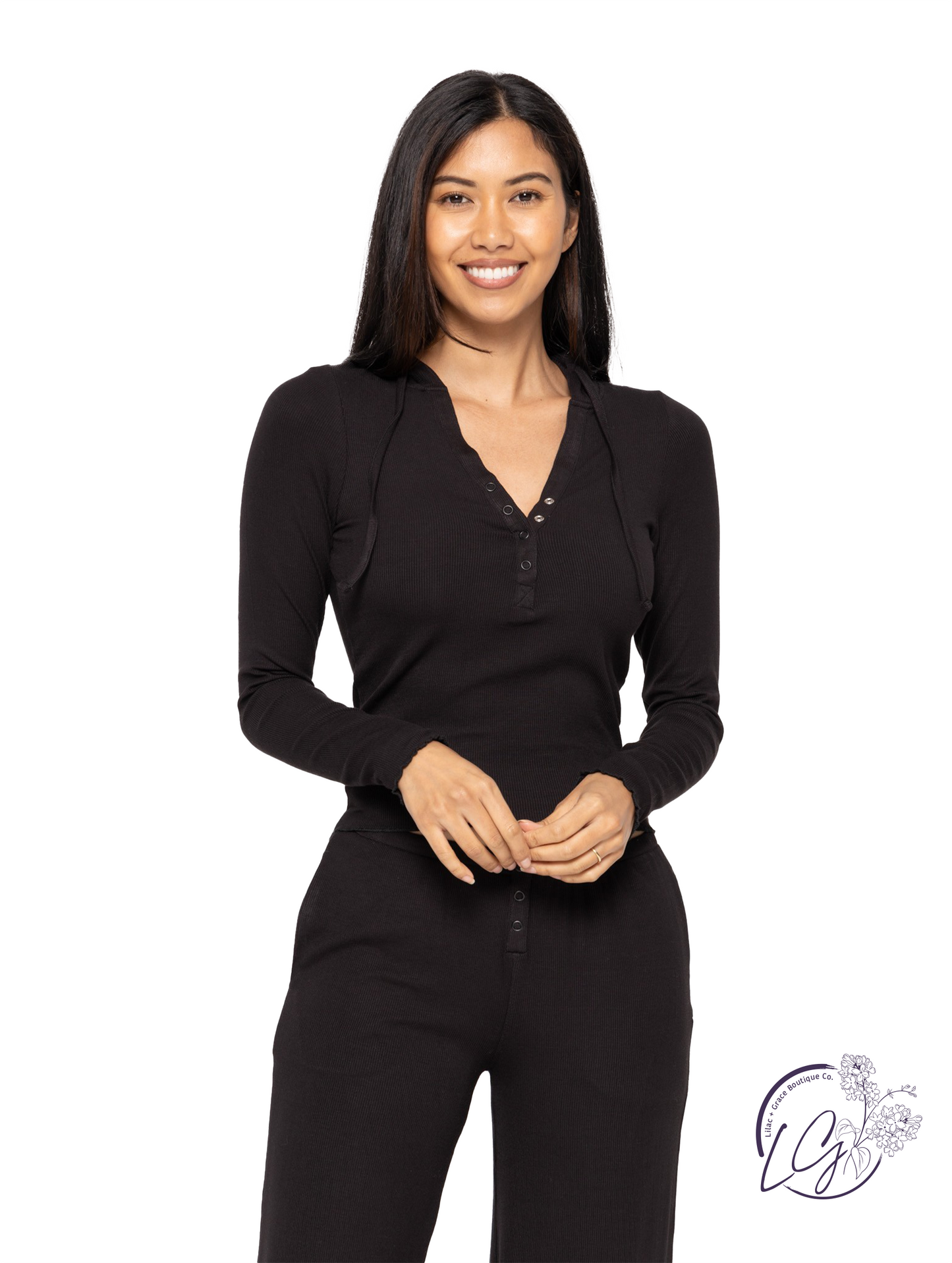 Bamboo Zen Henley Hoodie