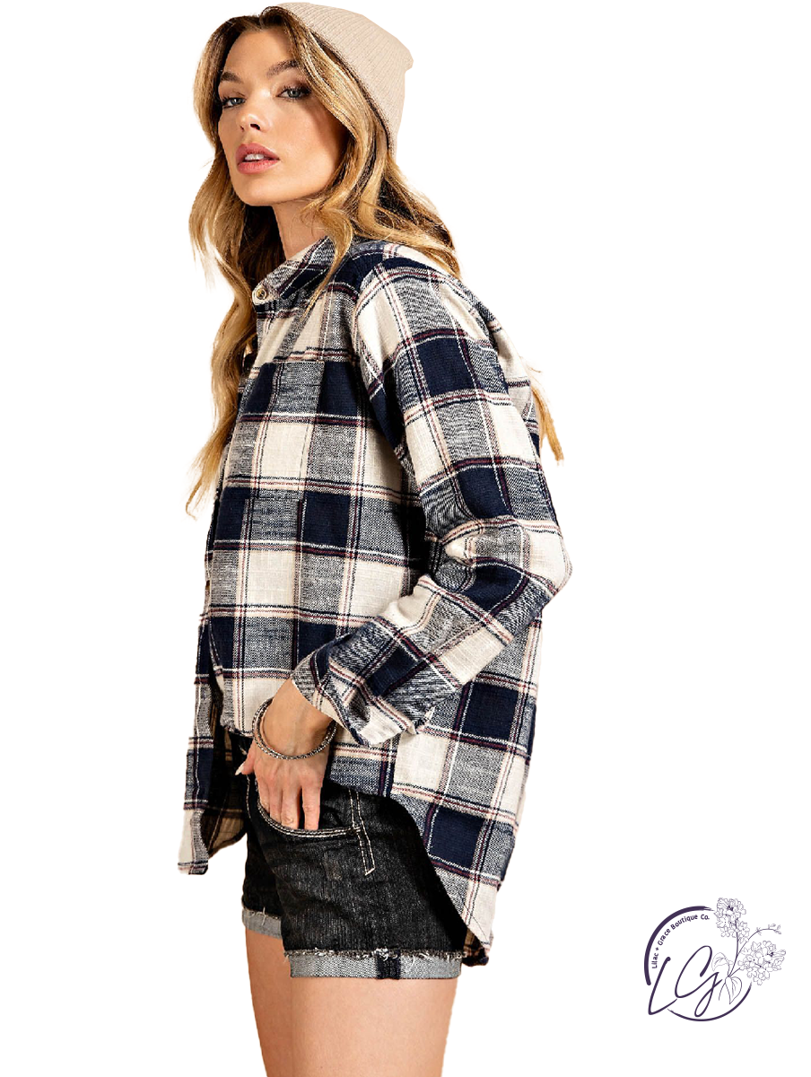 Timeless Checkered Button-Down