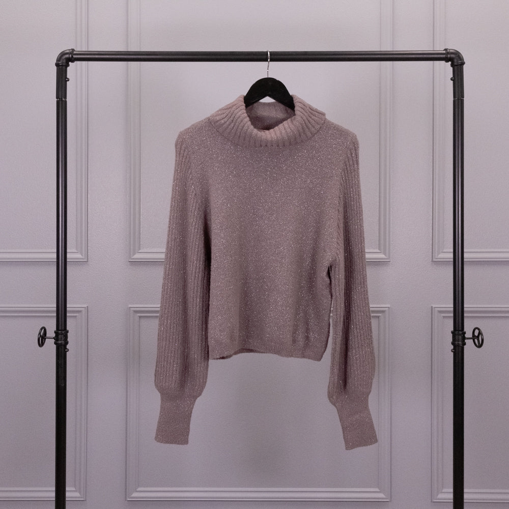 Beginning Now Cowl Neck Sweater