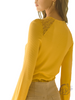 Spring Sunsets Square Neck Puff Long Sleeves