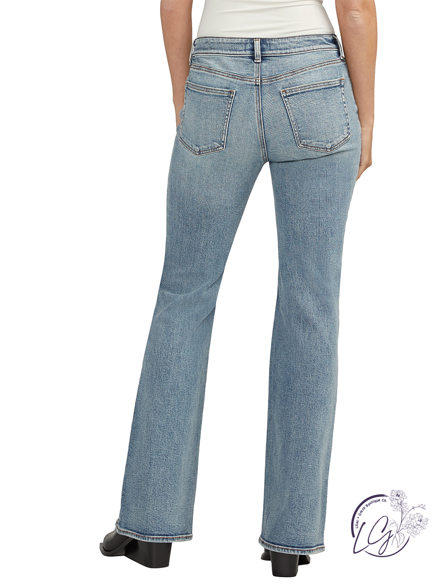 Rosalie Be Low Flare Jeans By Silver Jeans