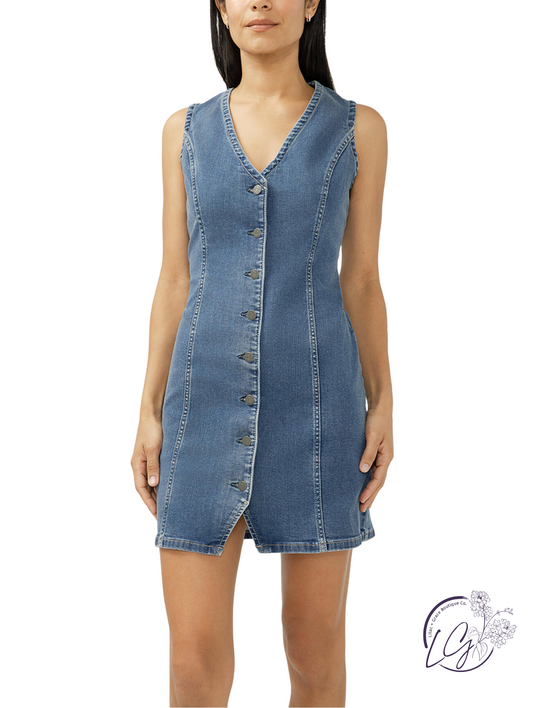 Indie Denim Mini Dress